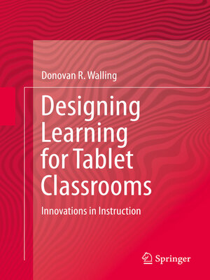 cover image of Designing Learning for Tablet Classrooms
